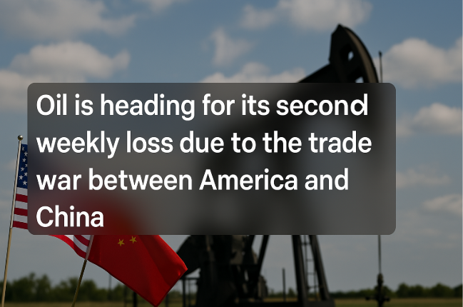 Oil is Heading for Its Second Weekly Loss Due to the Trade War Between America and China.